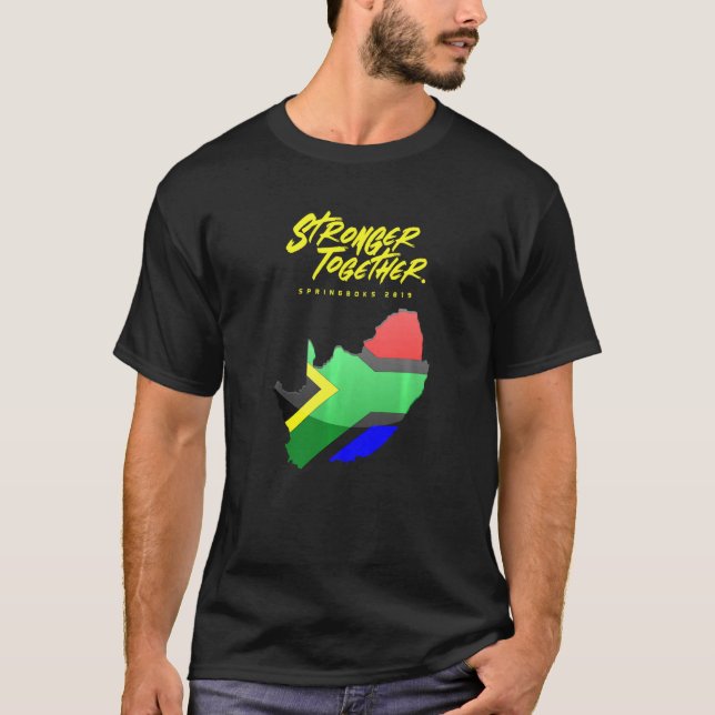 Camiseta Sa Springbok Bokke Sudáfrica (Anverso)