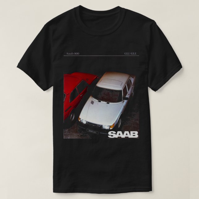 CAMISETA SAAB 900 (Diseño del anverso)