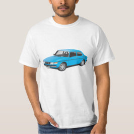 Camiseta SAAB 99 azul