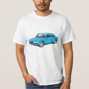 Camiseta SAAB 99 azul