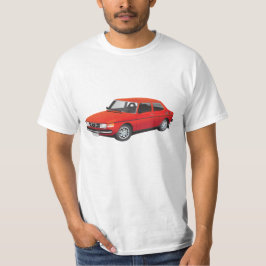 Camiseta SAAB 99 rojo