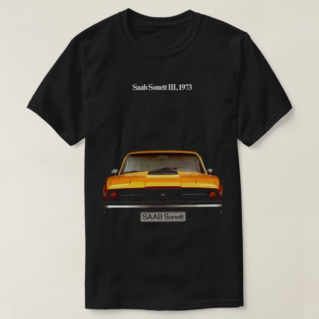 CAMISETA SAAB SONETT (1973) (Diseño del anverso)