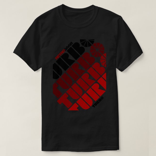 CAMISETA SAAB TURBO 78 (Diseño del anverso)