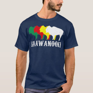 Camiseta Saawanooki Shawnee Nativos Indios Americanos