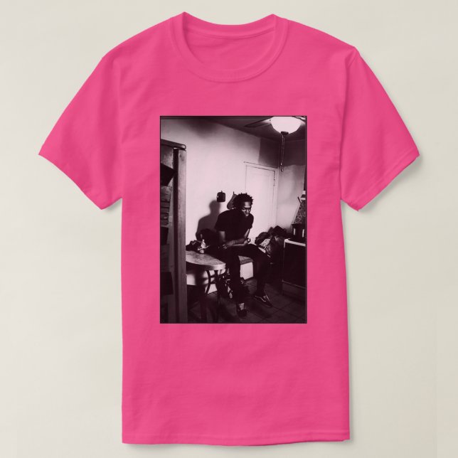 Camiseta Saba se preocupa por mí (Diseño del anverso)