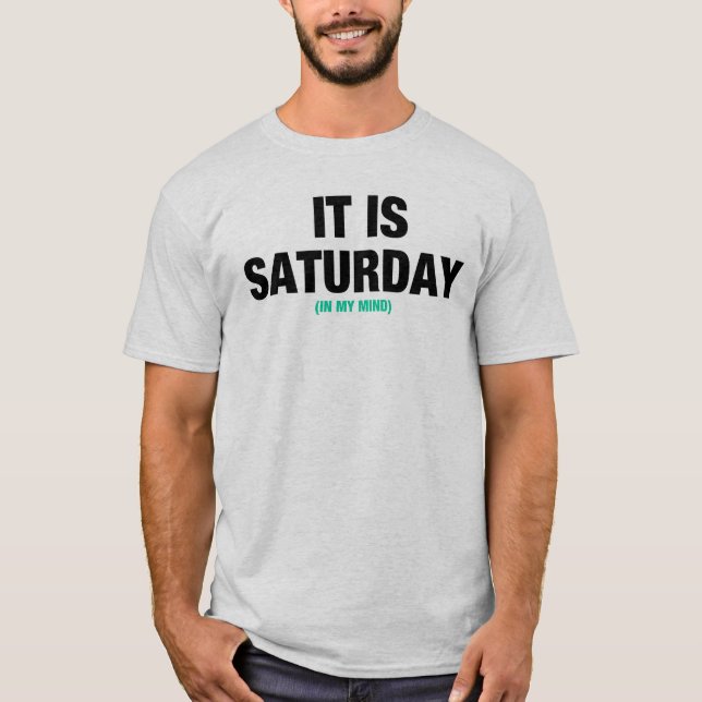 Camiseta Sábado (Anverso)