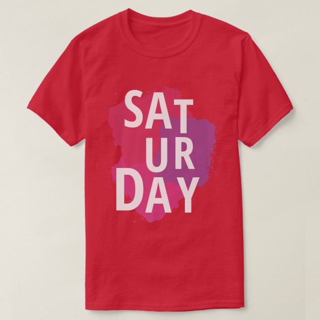 Camiseta Sábado fin de semana 28315042 (Diseño del anverso)