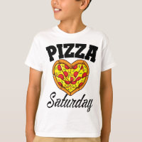Sábado Pizza Noche Funny Pizza Lover comida rápida