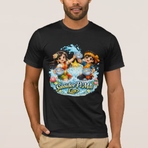 Camiseta Sabaidee Pi Mai Lao – Festival del Agua del Año Nu