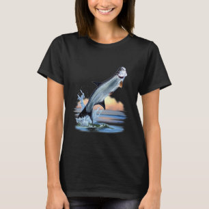 Camiseta Sábalo Pez Agua Dulce Fauna Caza Pesca A