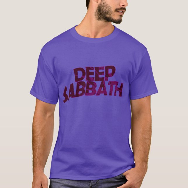 Camiseta Sabat profundo (Anverso)