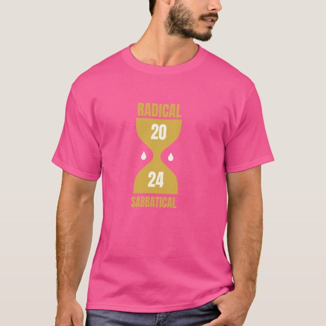 Camiseta Sabático radical 2024 (Anverso)