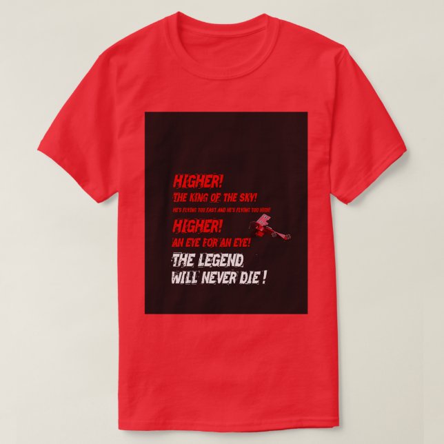 Camiseta Sabaton El Gráfico De Diseño De Letras Del Barón R (Diseño del anverso)
