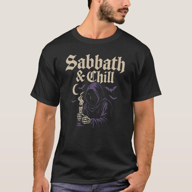 Camiseta Sabbath and Chill –  (Anverso)