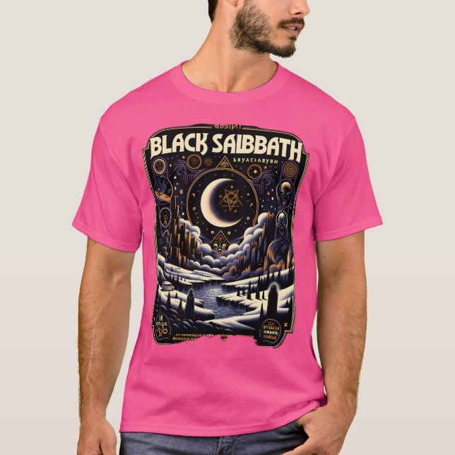 Camiseta Sabbath Poster comunista vintage V2 (Anverso)