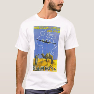 Camiseta Sabena ~ Congo belga