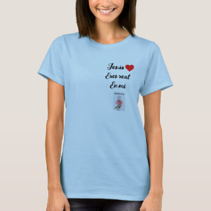 Camiseta Saber que Jesus nos ama