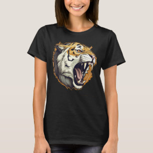 Camiseta Sabertooth prehistórico divertido para animales y