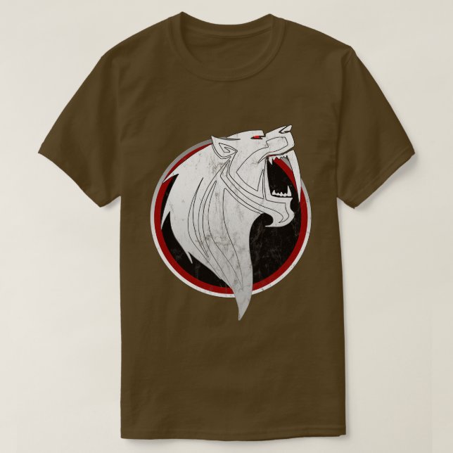 Camiseta Sabertooth Tiger Vintage Logo (Diseño del anverso)