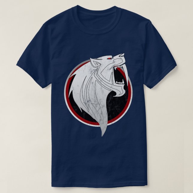 Camiseta Sabertooth Tiger Vintage Logo (Diseño del anverso)
