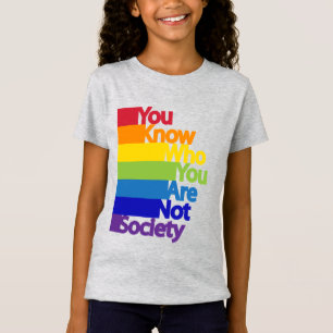 Camiseta Sabes a quién no eres sociedad