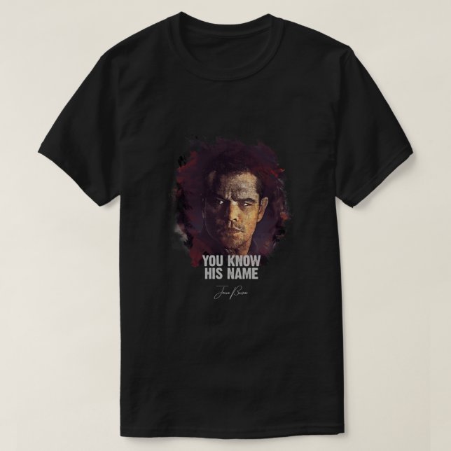 Camiseta Sabes su nombre - JASON BOURNE Classic (Diseño del anverso)