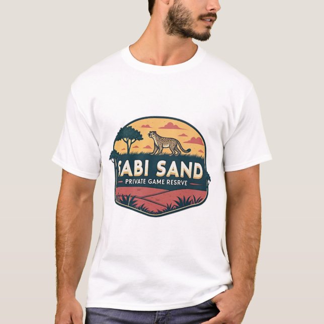 Camiseta Sabi Sand Private Game Reserve (Sudáfrica) (Anverso)