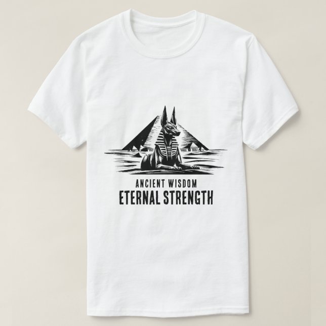 Camiseta Sabiduría Antigua, Fuerza Eterna (Diseño del anverso)
