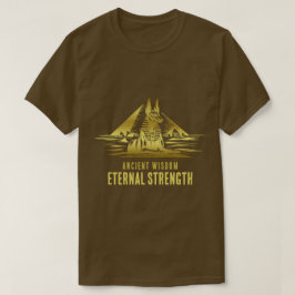 Camiseta Sabiduría antigua, fuerza eterna - Oro