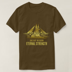 Camiseta Sabiduría antigua, fuerza eterna - Oro