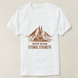 Camiseta Sabiduría antigua, fuerza eterna - Oro Purpurina