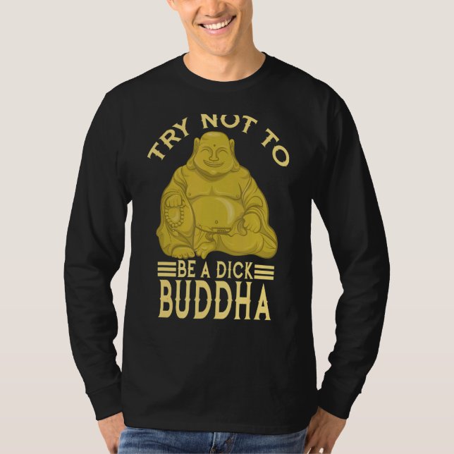 Camiseta Sabiduría Buda Religión Budismo Meditar (Anverso)