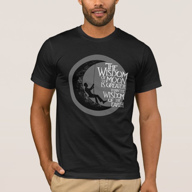 Camiseta Sabiduría de la mística lunar (Anverso)