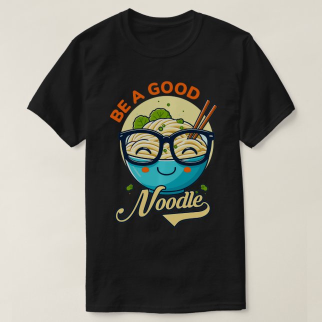 Camiseta Sabiduría de los cuencos de fideos Alarmante de la (Diseño del anverso)