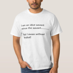 Camiseta Sabio del idiota