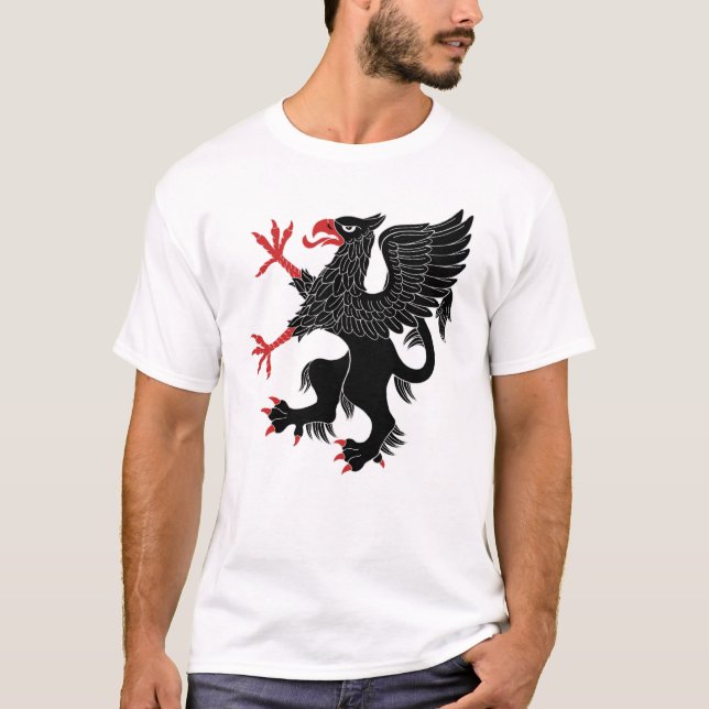 Camiseta Sable de rampa de grifo (Anverso)