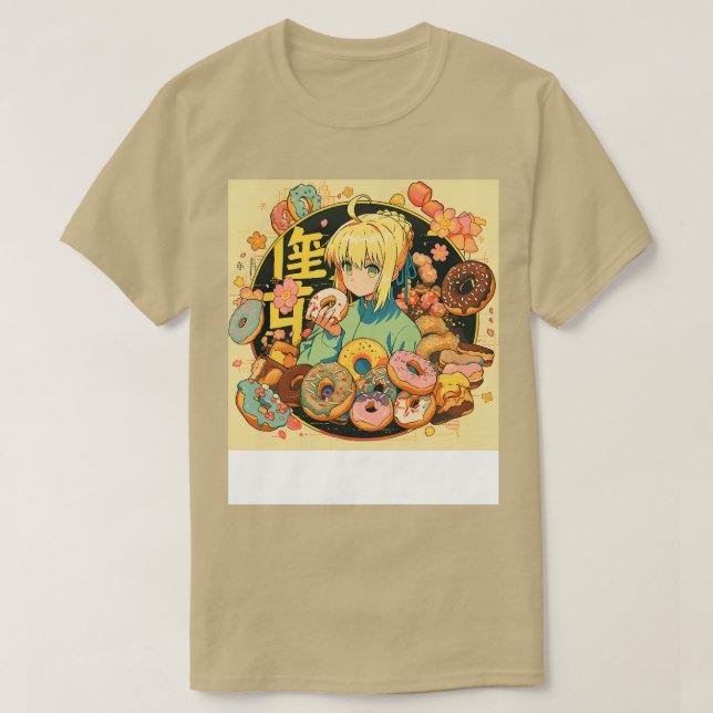 Camiseta sable donut 1 (Diseño del anverso)