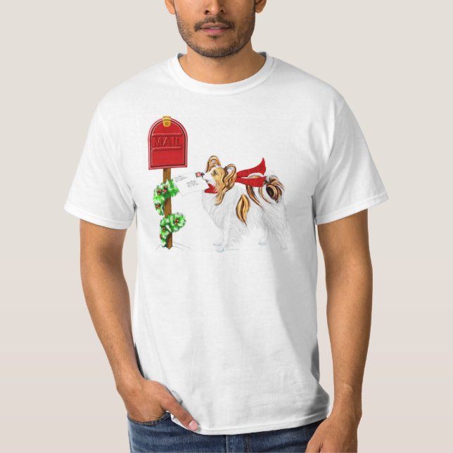 Camiseta Sable Papillon Navidad Mail (Anverso)