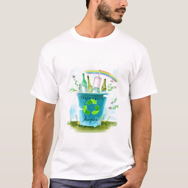 Camiseta sabor a basura (Anverso)