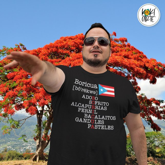 Camiseta Sabor Boricua (Subido por el creador)
