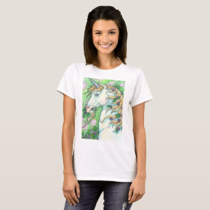 Camiseta SABOR DE VIOLETAS UNICORN, FANTASY T-SHIRT White