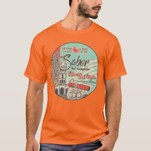Camiseta Sabor del Cangrejo Tee Tropical