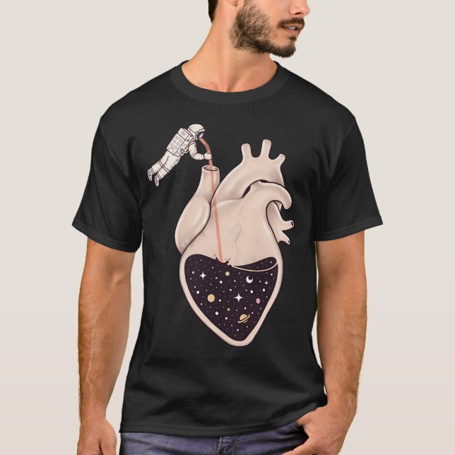 Camiseta Sabor del espacio interior (Anverso)