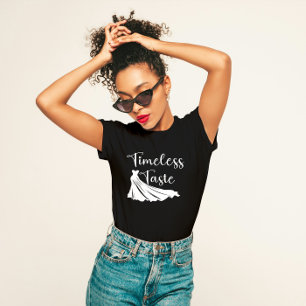 Camiseta "Sabor eterno" elegante