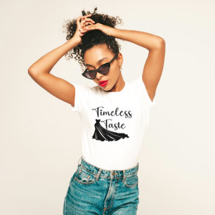 Camiseta "Sabor eterno" elegante