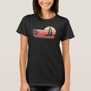 Camiseta Saboree Sleep Sail Sailing Family Sailor & Sail Bo