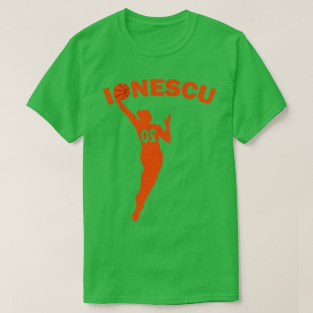 Camiseta Sabrina 20 ionescu de la WNBA Basketball (Diseño del anverso)