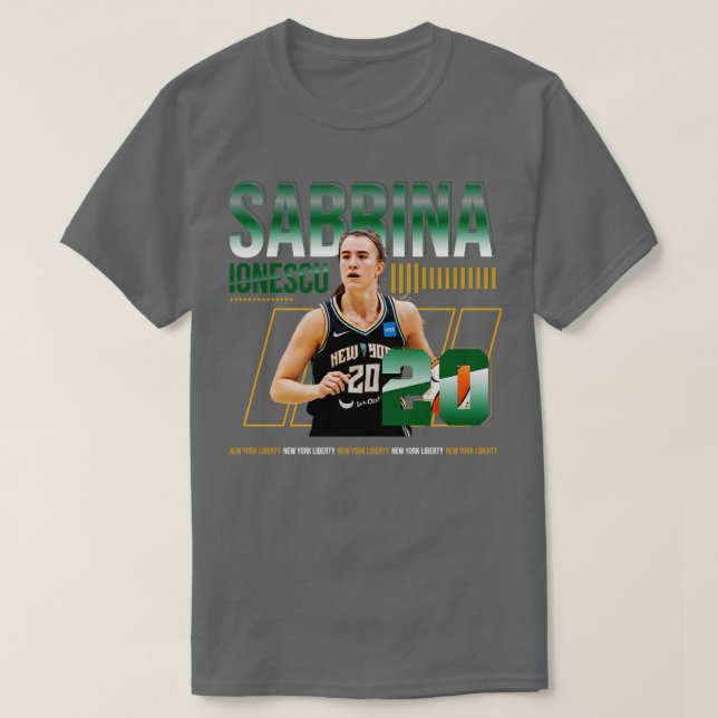 Camiseta Sabrina Ionescu 1 (Diseño del anverso)