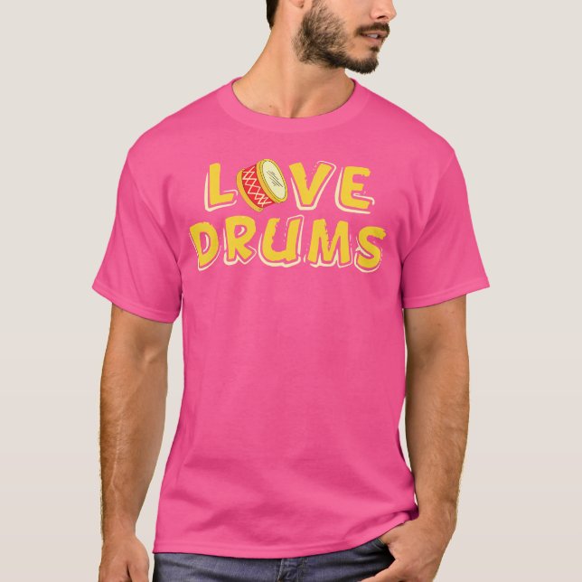 Camiseta Sabrosa Tortuga. Tambores de amor (Anverso)