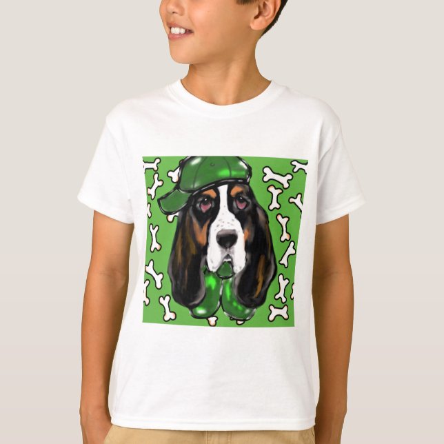 Camiseta Sabueso Basset (Anverso)